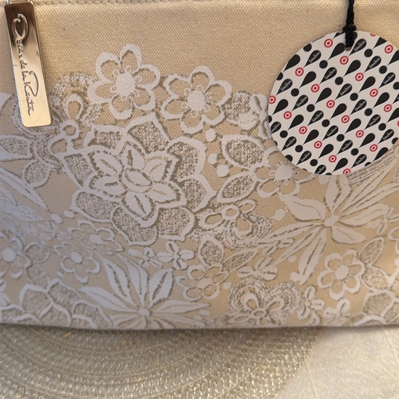 Oscar de la Renta Floral Canvas Tote Bag - Picture 8 of 8